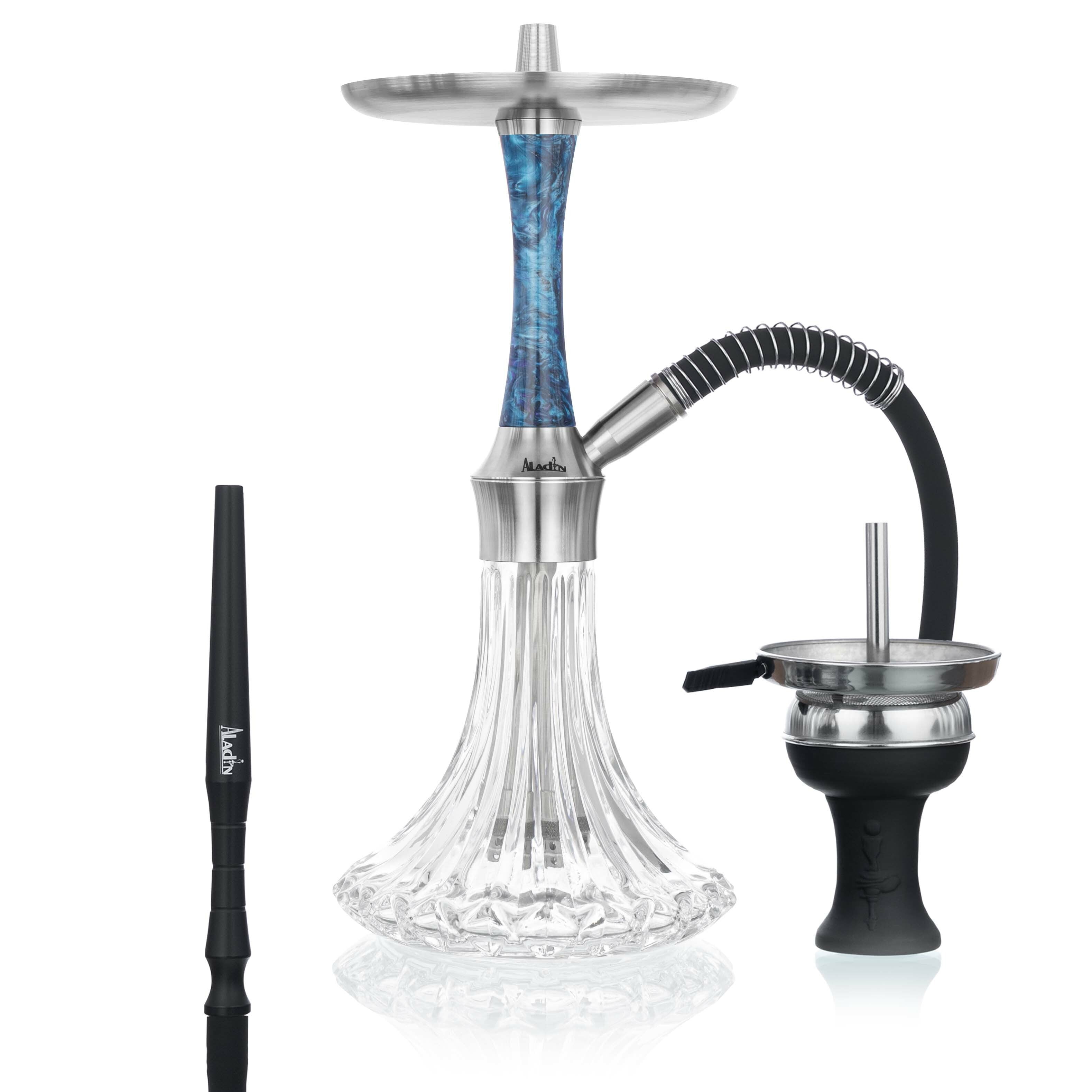 Aladin EPOX 360 Hookah - Blue Metallic