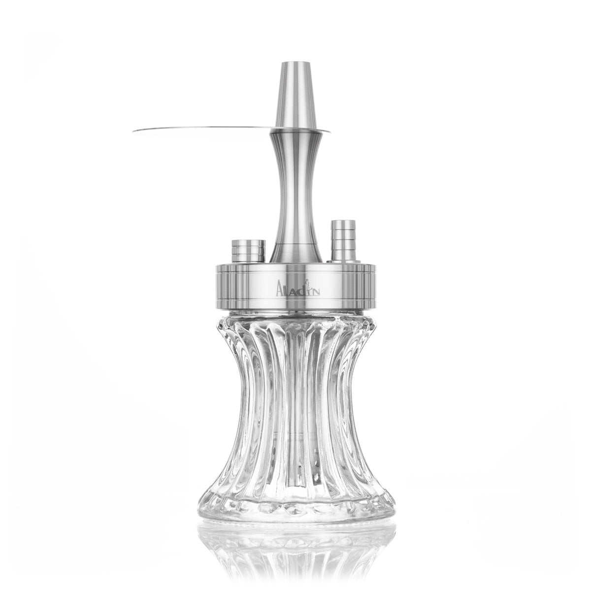 Aladin 2 GO Hookah - Stainless Steel - Silver