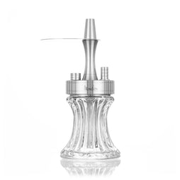 Aladin 2 GO Hookah - Stainless Steel - Silver