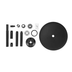 VYRO Hookah - Versa Black with plug-in base clear