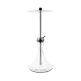 VYRO Hookah - Versa Steel with plug-in base clear