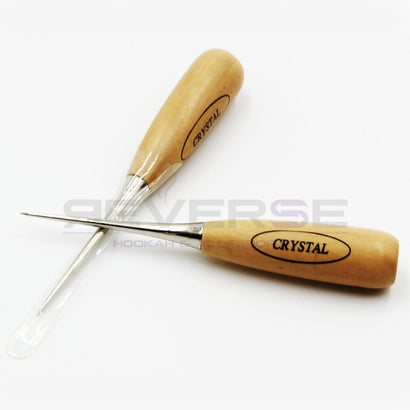 Hookah Aluminum foil poker - Wooden handle