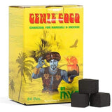 Genie Coco Natural Hookah Charcoal - 84 pieces - Cube