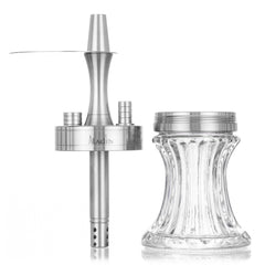 Aladin 2 GO Hookah - Stainless Steel - Silver