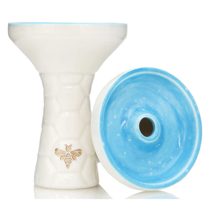 Bee Phunnel Bowl - Fully Glazed - Caribbean Dream