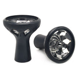 Silicone and Glass Bowl