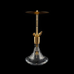 Steamulation Pro X III - Hookah - Crystal 24k Full Gold