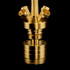 Steamulation Pro X III - Hookah - Crystal 24k Full Gold