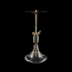 Steamulation Pro X III - Hookah - Crystal 24k Partial Gold